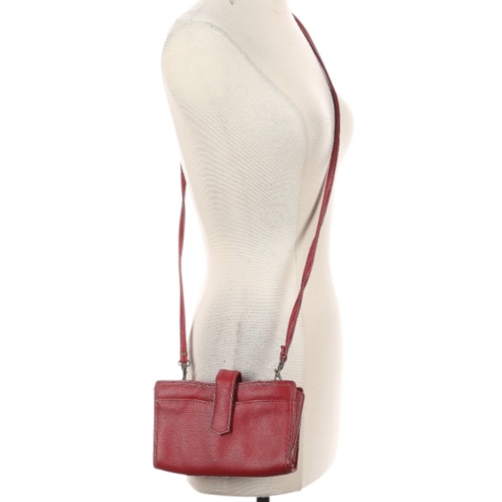 Buxton Red Crossbody Bag Handbag Clutch
